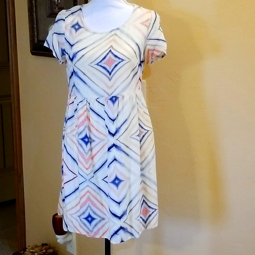 Old Navy Dress Babydoll Style Size XS Short Multicolor